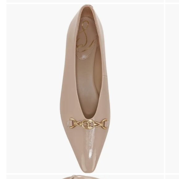 Sam Edelman Jenica Ballet Flat in Chai Latte MSRP$180 Perfect for Warm Seasons - Picture 7 of 16